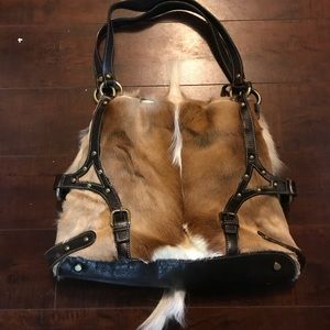 Diana Gail African Springbok Leather Purse